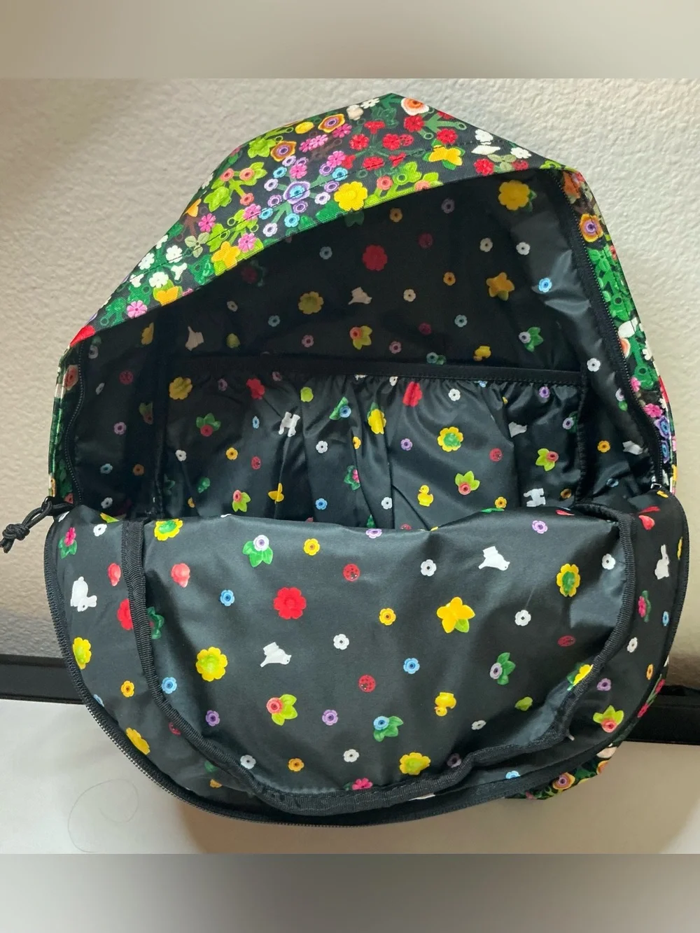 Herschel x LEGO Heritage Backpack & Matching Lunch Bag Set floral multi 15L NWT